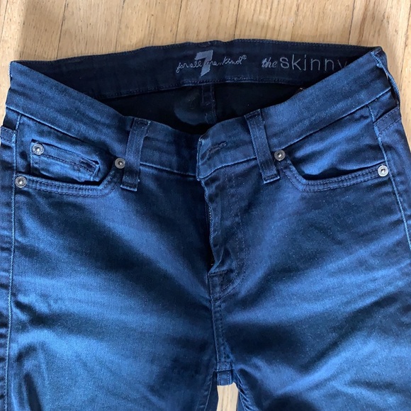 🌸3 for 30$ Dark blue 7 for all mankind jeans - Picture 3 of 7